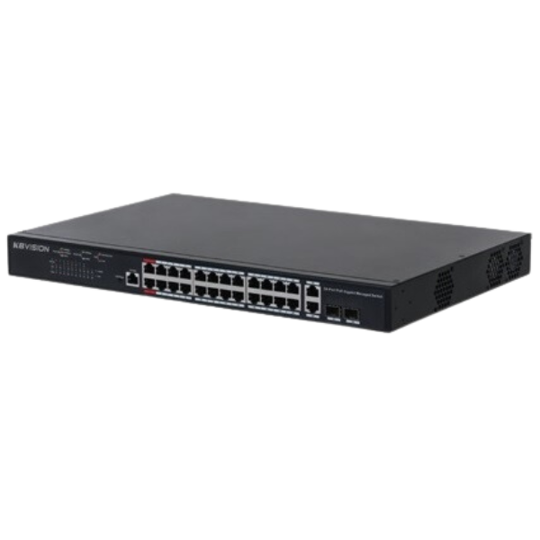 switch poe 24 cong kbvision kx-csw24-pfg-230